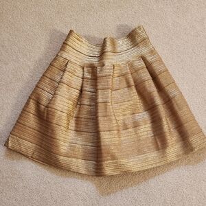AKIRA Gold Skirt